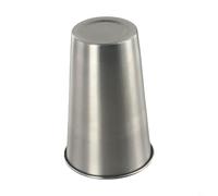 Stainless Steel Beer Mug, 500ml, Suitable for Camping Parties, Whisky Lovers (Silver 500ml)