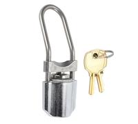 Stainless Steel Beer Tap Lock, Draft Beer Faucet Lock with 2 Keys, Leak Proof Anti Theft Wrap Around Design for Homebrew Keg Equipment, Professional Grade Safe and Durable