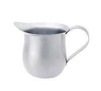Stainless Steel Bell Creamer, Serving Cream Pitcher Shot Frothing Pitcher Cup for Serving Milk, Coffee Cream, Salad Dressing, Maple Syrup, Sugar, Cappuccino(150ML)