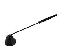 Stainless Steel Bell Shaped Candle Snuffer Wick Trimmer, Resistant, Long Service Life, Design, Candle Snuffer, Essential Tool for Daily Life (Black)