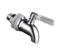Stainless Steel Beverage Dispenser Tap - Replacement Faucet Spigot for Water, Iced Tea, Lemonade, Punch, Wine & Juice - Party Drink Dispenser Accessory(12mm)