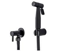 Stainless Steel Bidet Sprayer Set - Single Handle Handheld Bidet Shower for Personal Hygiene, Intimate Cleaning, Bathroom WC Spray Gun
