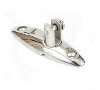 Stainless Steel Bimini-Hinge, Boat Deck Hinge Mounting Bracket For Bimini Top, Heavy Duty Marine Hardware For Salt Water With 1 3/16 X 3 1/2 Inch