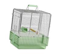 Stainless Steel Bird Cage with Safe Durability Transporting Birdcage for Birds and Small Animals Easyly Transport Pet Carriers Folding Metal Bird Cage Easyly Transport Pet Carriers