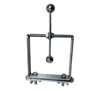 Stainless Steel Bird Climbing Playgrounds Birdcage Parrots Biting Seesaws For Avian Training And Exercise Rustproof Parrots Teeters Totter