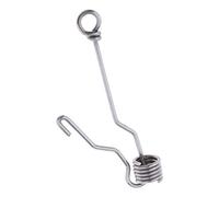 Stainless Steel Bird Foot Chain Anti-flying Leash For Small to Large Birds L, Silver