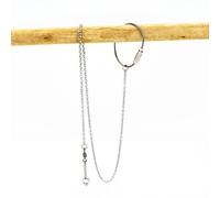 Stainless Steel Bird Foot Chain - Reusable Anti Lost Leash, Secure Split Ring Harness, Lightweight Durable Tether | for Parrot Flying Practice, Pigeon Control, Pet Cockatiels, Bird Safety