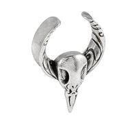 Stainless Steel Bird Head Ear Tunnels 8-25mm Gauge Plugs, U-Shaped Ear Expanders, Retro Silver Punk Piercing Jewelry 2 Pcs(10mm)