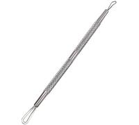 Stainless Steel Blackhead Pimples Acne Double Rings Squeeze Extractor Tool