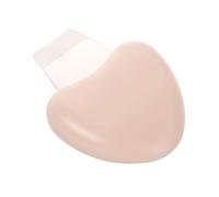 Stainless Steel Blackhead Scraper for Nose, Facial Pimple Remover | Beige Plastic Handle, Practical Shape, for Women and Estheticians, At-home Facial or Beauty Salon Use