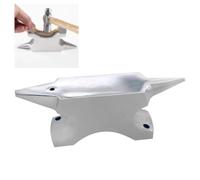 Stainless Steel Blacksmithing Anvil Tool for Jewelry, Horn Anvil for Jewelry, Double-Ended Anvil Metal Forging Workbench for Jewelry Making, Wire Tempering and Forming for Studios and Hobbies (Type A)