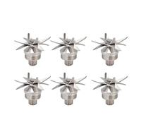 Stainless Steel Blades Knive Ice Crusher for Juicer Blender ，Compatible for TWK， TM 767 800，Compatible for Jtc ，767 800 Part for 2L Jar 010 767 800 G5200(6pcs)