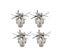Stainless Steel Blades Knive Ice Crusher for Juicer Blender ，Compatible for TWK， TM 767 800，Compatible for Jtc ，767 800 Part for 2L Jar 010 767 800 G5200(4pcs)