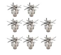 Stainless Steel Blades Knive Ice Crusher for Juicer Blender ，Compatible for TWK， TM 767 800，Compatible for Jtc ，767 800 Part for 2L Jar 010 767 800 G5200(8pcs)