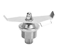 Stainless Steel Blender Blade Assembly Replacement Fit for Accessories Parts High Strength Quiet Operation Easy to Clean Double Leaf Design for Blending Fruits Vegetables Seeds