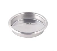 Stainless Steel Blind Filter Basket | for Back Flushing | Blanking Disk | for Semi-Automatic Espresso Machine Cleaning | 51mm 54mm 58mm Sizes Available(54MM)