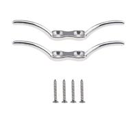 Stainless Steel Boat Cleats, Marine Berth Accessories, High Strength Rope Tie, Boat Mooring, Docking, Sailing, Yachting, Marine Hardware