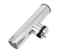 Stainless Steel Boat Fishing Rod Holder,Clamp On Rail Mount 360 degree Adjustable,fishing rod holder for Yachts Sailing Fishing Boats Rails(28-32mm)
