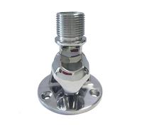 Stainless Steel Boat Swivel Antenna Mount Free Pivoting Base Marine Grade,Anti-rust