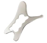 Stainless Steel Body Massage Scraper - 18 cm 304 Stainless Steel Scraping Plate Tool, Manual Massage Table Point Release, Sha Therapy Scraper For Relaxation