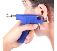 Stainless Steel Body Piercing Tool Kit Professional Ear Nose Navel Piercing Machine with 98 Pcs Ears Studs Tools Earring Stoppers