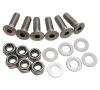 Stainless Steel Bolt Kit Bonnet Hinge Hardware Bodywork Fits Defender BRITPART