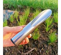 Stainless Steel Bonsai Soil Scoop Gardening Tool,Reusable Bonsai Soil Scoops,Bucket Shovel Bonsai Soil Scoop,Garden Soil Scoops,DIY Bonsai Plant Helper Garden Tool for Digging Fertilizer Feed Scooper