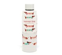 Rex London Sausage Dog Stainless Steel Bottle Beige 500 ml