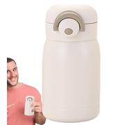 Stainless Steel Bottle - Aesthetic Bouncing Lid,Stainless Steel Insulated Drinking Bottle | for Picnic Gym Cycling School Hiking Girls Teens Boys Adults