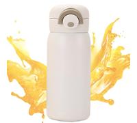 Stainless Steel Bottle | Aesthetic Bouncing Lid - Stainless Steel Mug Insulated Bottle - for Students Girls Teens Boys Adults School Camping