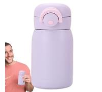 Stainless Steel Bottle - Bouncing Lid 6-12 Hour Insulation,Stainless Steel Vacuum Insulated Bottle,for Picnic Gym Cycling School Hiking Girls Teens Boys Adults