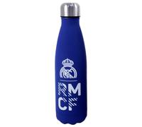 REAL MADRID - Flask Bottle, Water Bottle, Double-Walled Steel, Capacity 500 ml, Official Product, Blue Color (CyP Brands)