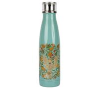 Stainless Steel Bottle Light Blue Travel Insulated Water Bottle Cockatoo Design