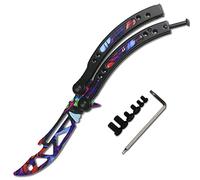 Stainless Steel Bottle Opener, Butterfly Knife Designed Multi-Tool Gift for Friends and Family Merry Christmas