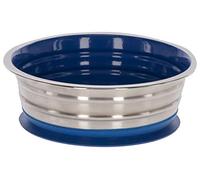 Maxi-Pet 80525 Stainless Steel Dog Bowl with Suction Cup Function, 950 ml