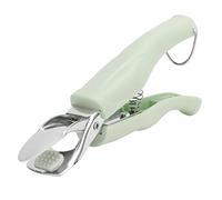Stainless Steel Bowl CLAMP Anti-HOT Anti-Slip Kitchen Gadget for Home Restaurant (304 Silicone Bowl Clip: Green (no Logo))