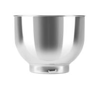 Stainless Steel Bowl Spare Part Accessory 5,2 L for Klarstein Bella/Lucia Silver