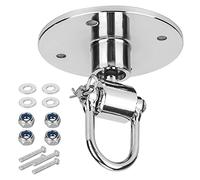 Stainless Steel Boxing Speedbag Swivel Kit - 360° Ball Bearing Mount & Easy Setup for Hanging Punch Platform Stand - Swivel Mount Speed Bag Platform