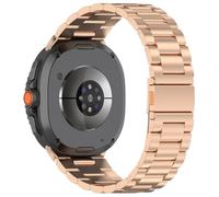 Stainless Steel Bracelet for Samsung Galaxy Watch 9/8/8 Classic Three Beads Design