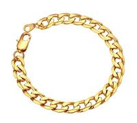 Stainless Steel Bracelet Mens Bracelets Gold Jewellery for Men Gifts for Christmas Cuban Link Chain Men's Bracelets