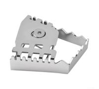 Stainless Steel Brake Pedal Extender for BMW for gs Stainless | Compatible with F800GS, F700GS, F650GS, R1150GS, R1200GS, R1250GS, precise factory fitment
