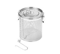 Stainless Steel Brine Basket, Thickened and Drop-Resistant, Easy to Clean,for Kitchen and Home,20CM