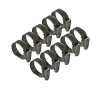 Stainless Steel British Type Hose Clamp 11-16mm x10