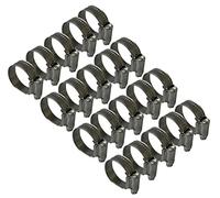 Stainless Steel British Type Hose Clamp 11-16mm x20