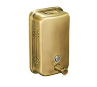 STAINLESS STEEL BRONZE SOAP DISPENSER 1200ML Shampoo Body Soap Bottle Hand Sanitizer Box, 500ML