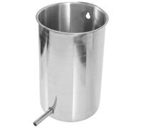 Stainless Steel Bucket 1000ml Hanging Design for Household Use | Silver Finish, Easy to Clean and Hold, Simple Operation, Portable Barrel Accessory for Routine Care