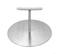 Stainless Steel Burger Patty Press for Creating Juicy, Crispy Smash Burgers and Searing Meats on Various Cooking Appliances (15cm)