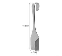 Stainless Steel Butter and Cheese Cutter with Ergonomic Handle for Easy Slicing, 90° Right Angle Design for Kitchen Use, 4.5x2.5x16.5cm