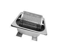 Stainless Steel Butter Applicator Drum Uniform Coating Vansburgers BBQ Tool Dishwasher Safe & Commercial Butter Drum for Design Grill