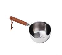 Stainless Steel Butter Melting Pot Multi-Purpose Sauce Pan Small Cooking Pot for Induction Gas Electric Stoves(300ml)